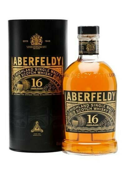 Produktbillede af Aberfeldy 16 Yo Highland Single Malt Fl 70 på tilbud – premium kvalitet og detaljer