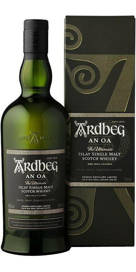 Ardbeg "An Oa" Islay Single Malt Fl 70 ❤ Kæmpe udvalg i ARDBEG ❤ Billig fragt og hurtig levering 2 - 5 hverdage - Varenummer: BAR-15181 / Ean: '5010494938326 på lager - Udsalg på Drikkevarer Spiritus Whiskey Spar op til 55% - Over 785 kendte brands på udsalg