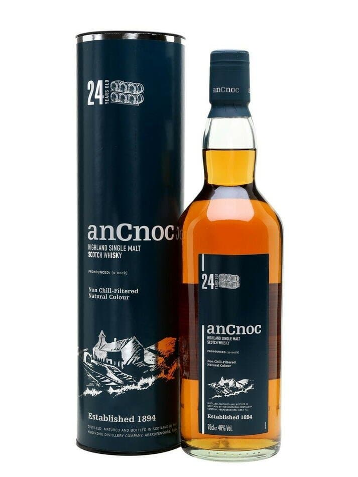 Ancnoc 24 Yo Speyside Single Malt Fl 70 ❤ Kæmpe udvalg i ANCNOC ❤ Billig fragt og hurtig levering 2 - 5 hverdage - Varenummer: BAR-12840 / Ean: på lager - Udsalg på Drikkevarer Spiritus Whiskey Spar op til 54% - Over 412 kendte brands på udsalg