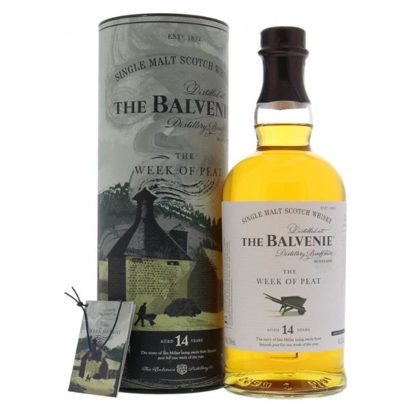 Balvenie Peat Week 14 Yo Speyside Single Malt Fl 70 ✔ Kæmpe udvalg i  BALVENIE ✔ Billig fragt og hurtig levering 2 - 5 hverdage - Varenummer: BAR-12417 / Ean: '5010327525198 på lager - Udsalg på Drikkevarer | Spiritus | Whiskey Spar op til 57% - Over 857 kendte brands på udsalg