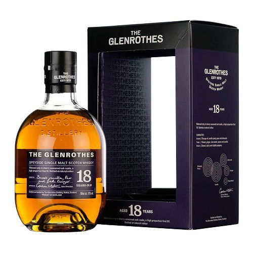 Produktbillede af Glenrothes 18 Yo Speyside Single Malt Fl 70 på tilbud i premium kvalitet
