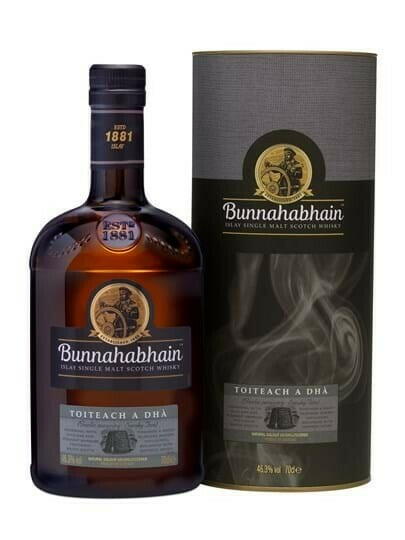 Produktbillede af Bunnahabhain Toiteach a Dhá Islay Single Malt Fl 70 på tilbud – premium kvalitet og detaljer