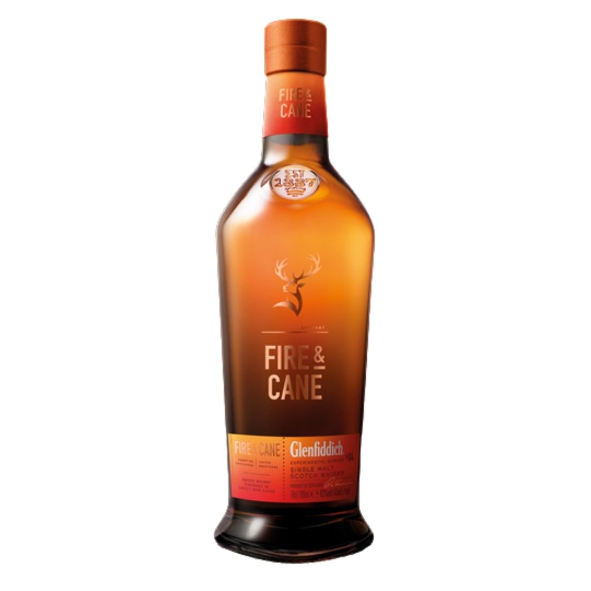 Glenfiddich "Fire & Cane" Single Malt Fl 70 ❤ Stort online udvalg i GLENFIDDIC ❤ Billig fragt og hurtig levering 2 - 5 hverdage ❤ Varenummer: BAR-13009 / Ean: på lager - Udsalg på Fødevarer, drikkevarer og tobak | Drikkevarer | Alkoholiske drikke | Spiritus | Whisky Spar op til 63% - Over 412 kendte brands på udsalg