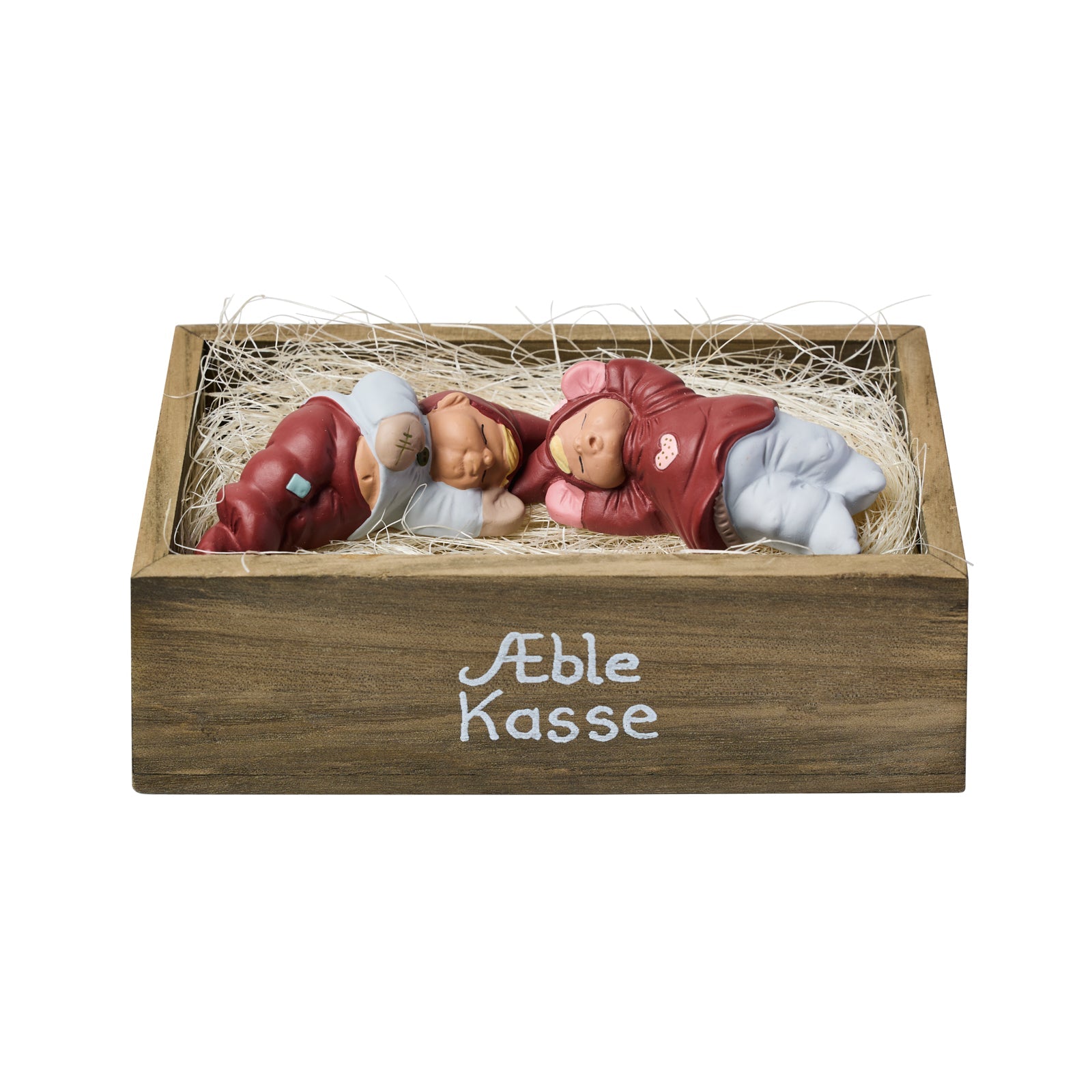 Produktbillede af Adam & Annika Klarborg Nisser i Æblekasse på tilbud i høj kvalitet