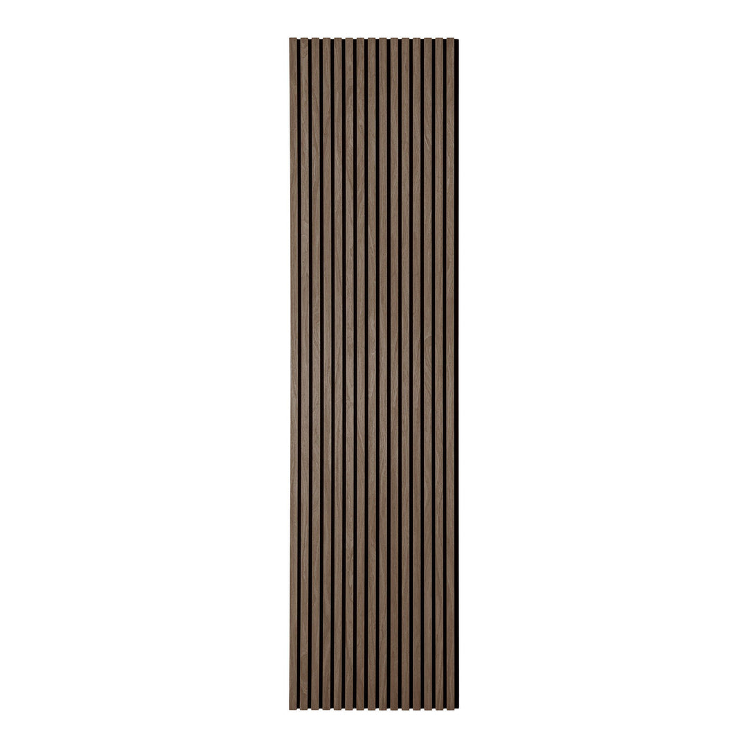 Produktbillede af HOUSE NORDIC akustikpanel brun valnødlook træfiner 2400x600x22mm i premium kvalitet