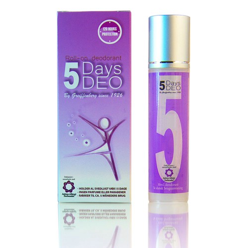Produktbillede af 5 Days Deodorant Women på tilbud