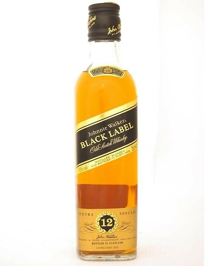 Produktbillede af Johnnie Walker Black Label Fl 35 på tilbud – premium kvalitet og detaljer