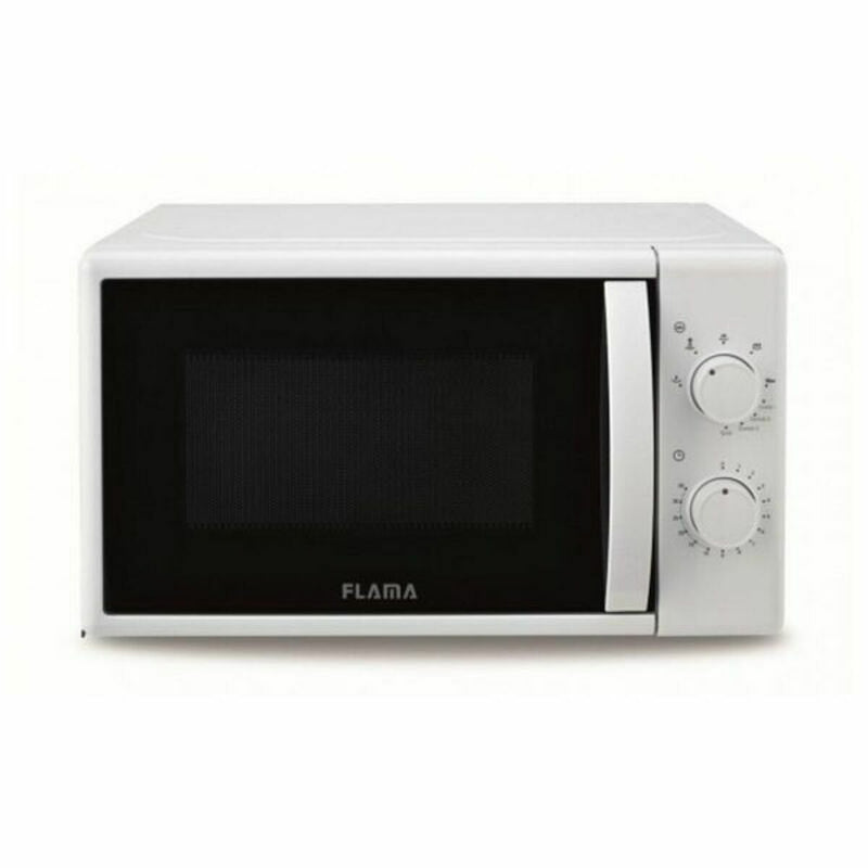 Se Mikroovn med Grill Flama 1884FL Hvid 1000 W 700 W 20 L  Stort online udvalg i Flama - Køb online på udsalg og tilbud lige nu  Meget billig fragt og hurtig levering: 1 - 2 hverdage - Varenummer: S0417044 og barcode / Ean: &
