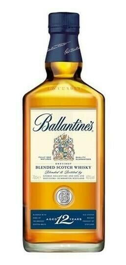 Produktbillede af Ballantines 12 Yo Blended Scotch Fl 70 på tilbud – premium kvalitet og detaljer
