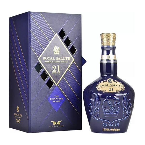 Chivas Regal 21 Yo Royal Salute Blended Scotch Fl 70 ❤ Kæmpe udvalg i CHIVAS ❤ Billig fragt og hurtig levering 2 - 5 hverdage - Varenummer: BAR-826553 / Ean: på lager - Udsalg på Drikkevarer | Spiritus | Whiskey Spar op til 62% - Over 1160 kendte mærker på udsalg