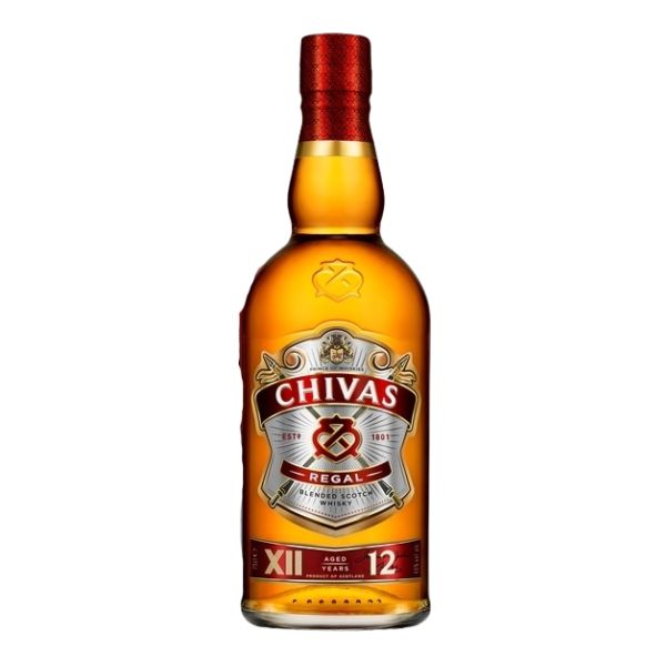 Produktbillede af Chivas Regal 12 Yo Blended Scotch* 1 Ltr på tilbud – premium kvalitet og detaljer