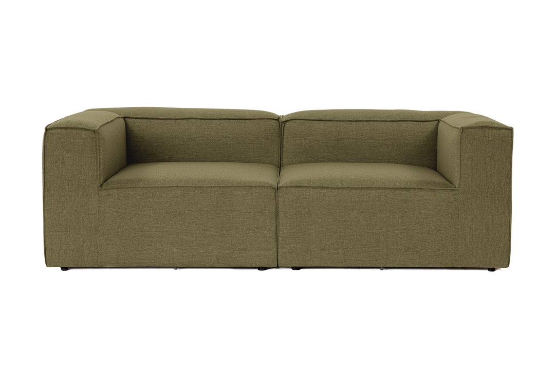 NORDVÄRK Fora 2 pers. sofa grøn stof