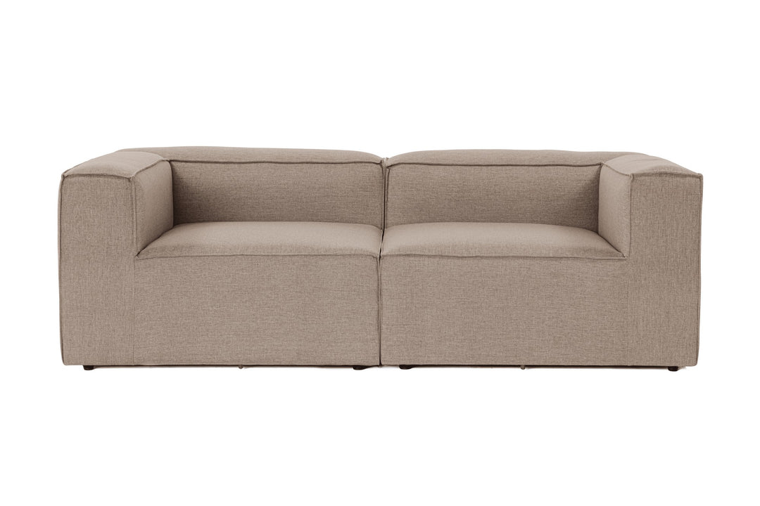 NORDVÄRK Fora 2 pers. sofa brun stof