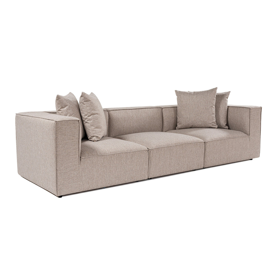 NORDVÄRK Sora 3 3 pers. sofa sand-beige stof