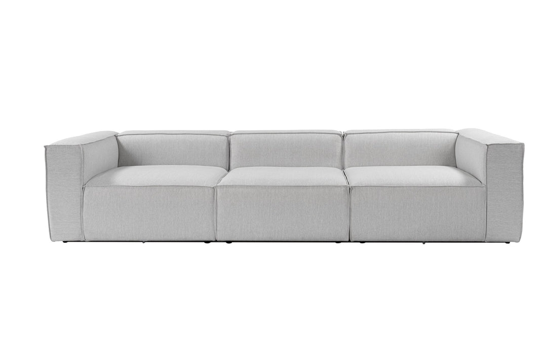 NORDVÄRK Fora 3 pers. sofa lysegrå stof