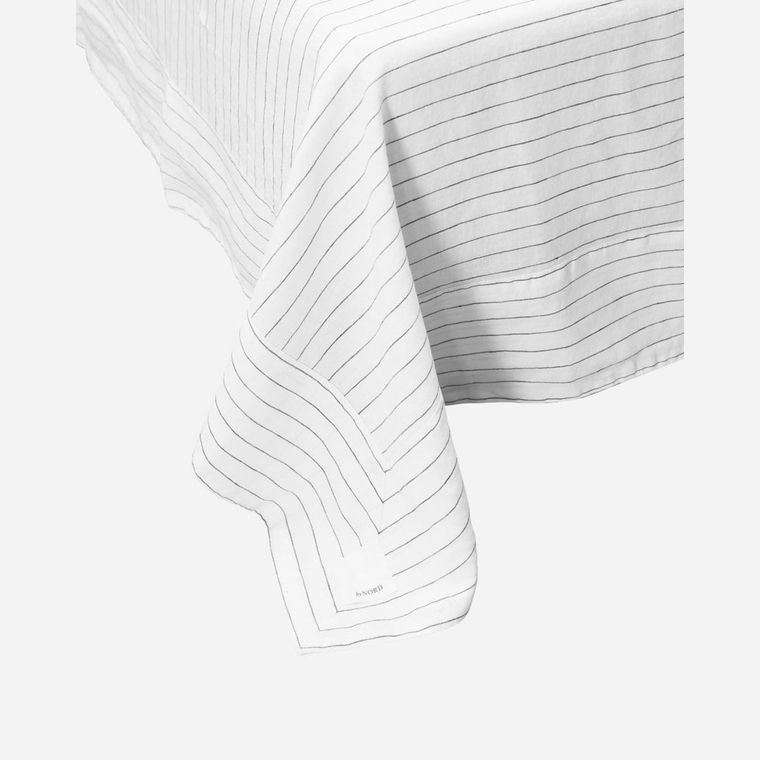 Produktbillede af By Nord Sengekappe Gunhild 280 x 160 cm snow w. coal i premium kvalitet