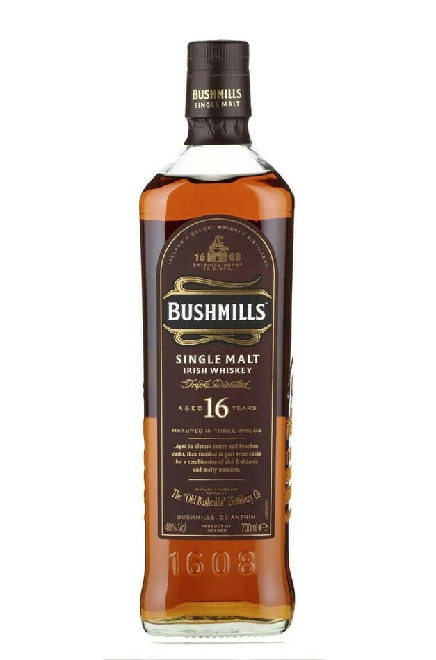 Bushmills 16 Yo Irish Single Malt Fl 70 ❤ Kæmpe udvalg i BUSHMILLS ❤ Billig fragt og hurtig levering 2 - 5 hverdage - Varenummer: BAR-12426 / Ean: '5055966825025 på lager - Udsalg på Drikkevarer Spiritus Whiskey Spar op til 54% - Over 324 kendte brands på udsalg