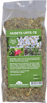 Detaljeret produktbillede af ND Husets Urte-Te 200 g. på tilbud