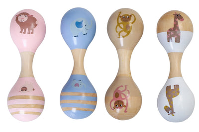 Magni - Dobbelt maracas "Noahs Ark" - 1 stk. - Hvid ❤ Stort online udvalg i Magni ❤ Billig fragt og hurtig levering 2 - 5 hverdage ❤ Varenummer: BGH-42154540564732 / Ean: '5707594311707 på lager - Udsalg på Alle produkter Spar op til 58% - Over 785 kendte brands på udsalg