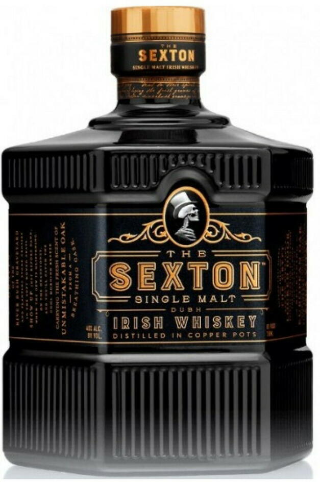 Produktbillede af The Sexton Single Malt Irish Whiskey Fl 70 på tilbud i brug