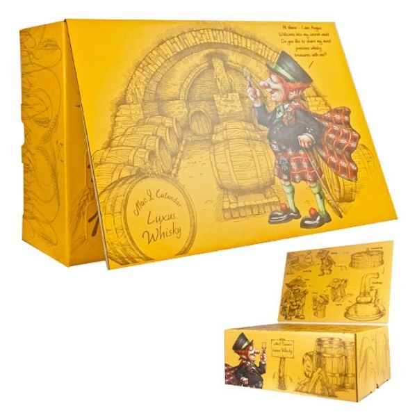 Julekalender, Whisky Luksus 24stk. ❤ Stort online udvalg i BF15 ❤ Billig fragt og hurtig levering 2 - 5 hverdage ❤ Varenummer: BAR-700504 / Ean: '5714772001664 på lager - Udsalg på Fødevarer, drikkevarer og tobak | Drikkevarer | Alkoholiske drikke | Spiritus | Whisky Spar op til 63% - Over 400 kendte brands på udsalg
