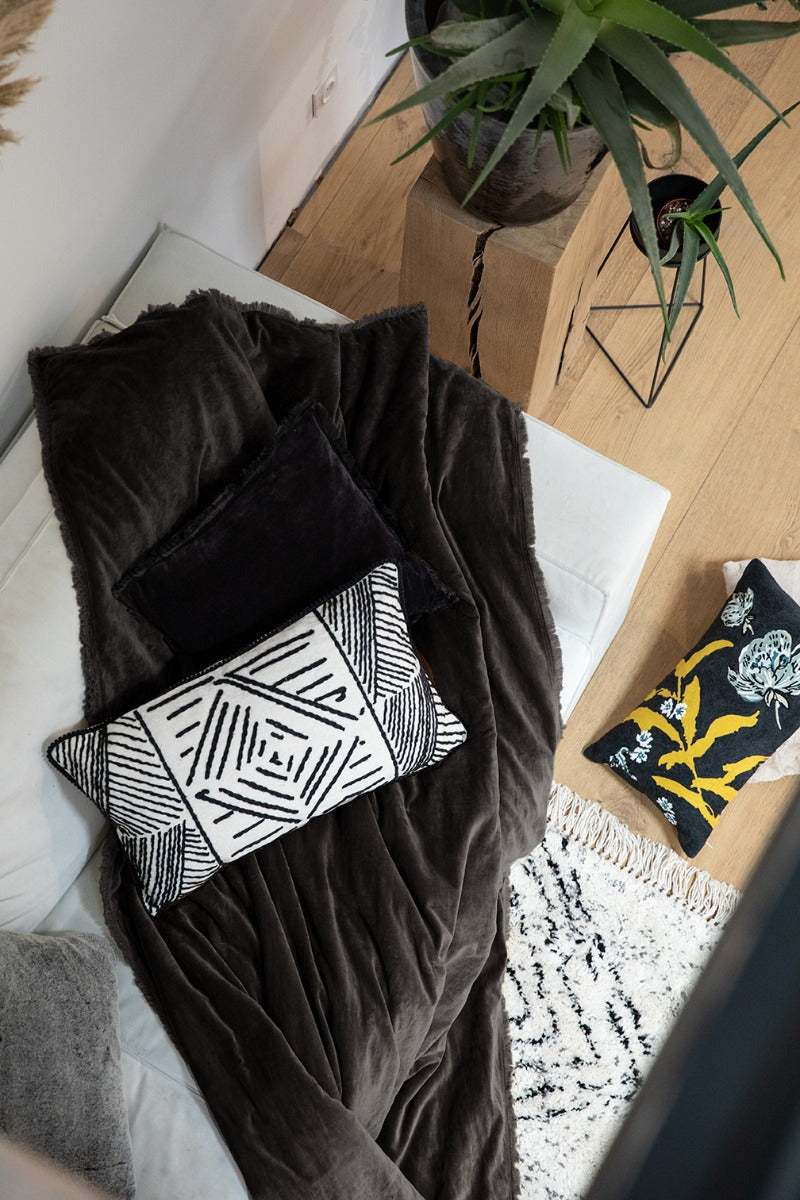 Produktbillede af Fara Plaid 135 x 200 cm Ombre på tilbud i høj kvalitet