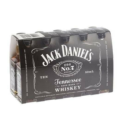 Jack Daniel's Old No.7 Whiskey 10 x 5cl ❤ Kæmpe udvalg i JACKDANIEL ❤ Billig fragt og hurtig levering 2 - 5 hverdage - Varenummer: BAR-11155 / Ean: '5099873901601 på lager - Udsalg på Drikkevarer Spiritus Whiskey Spar op til 59% - Over 454 kendte mærker på udsalg