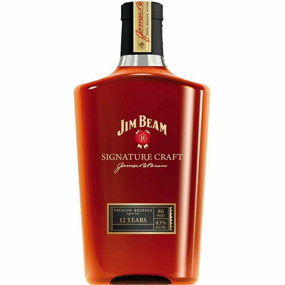 Produktbillede af Jim Beam Signature Craft 12 Yo Bourbon Fl 70 på tilbud i brug