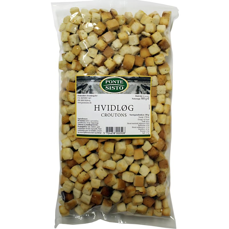 Produktbillede af Croutoner Hvidløg 500 G på tilbud – premium kvalitet og detaljer