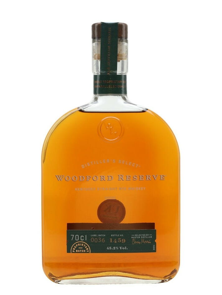 Produktbillede af Woodford Reserve Rye Whiskey Fl 70 på tilbud i brug