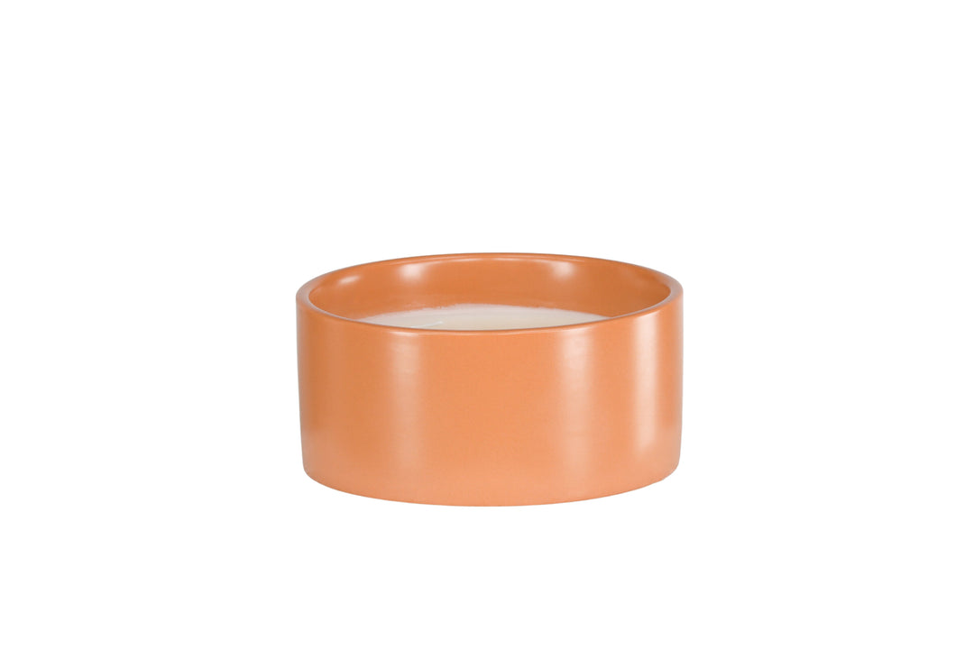 VENTURE DESIGN Douglas duftlys rund 25% sojavoks 25% paraffin ristet keramik D13xH6