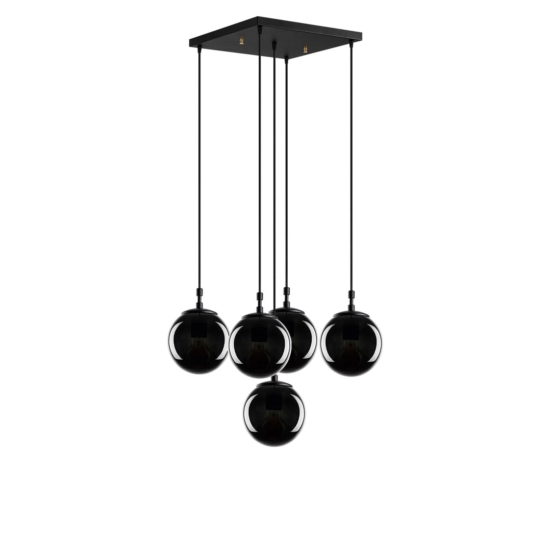 LUMI Cuenca loftlampe sort metal