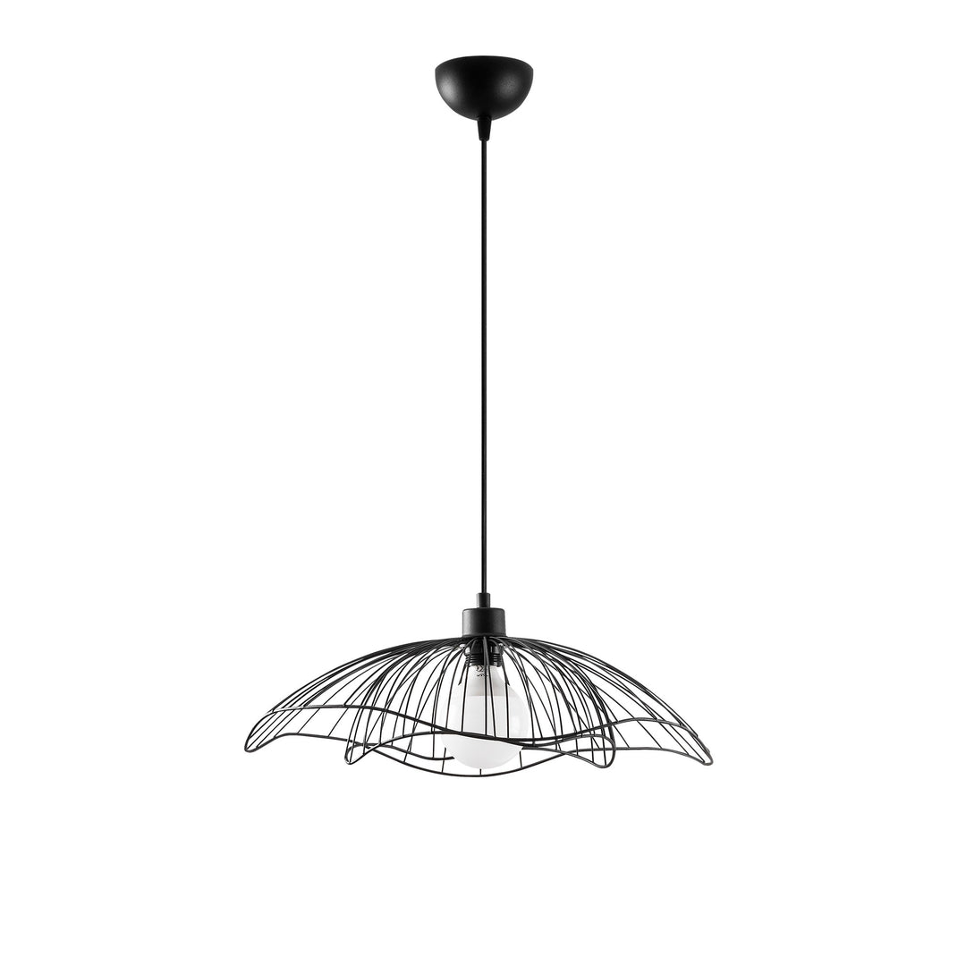 LUMI Huesca loftlampe sort metal
