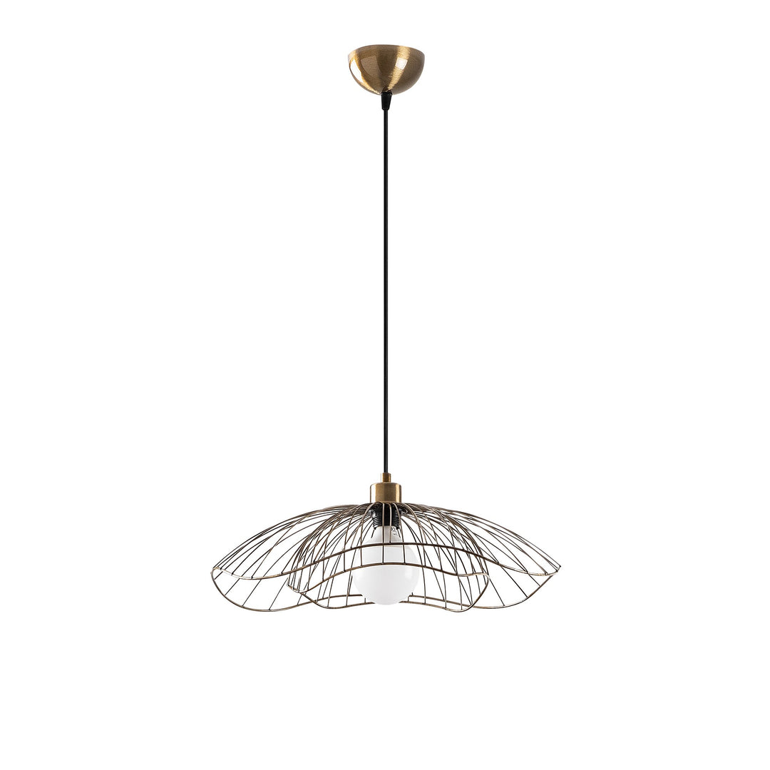 LUMI Nazaré loftlampe guld jern