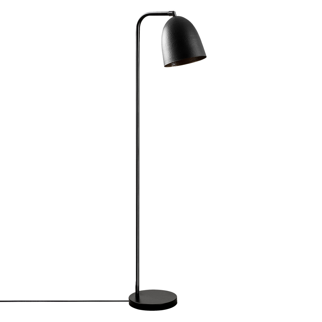 LUMI Cádiz gulvlampe sort metal