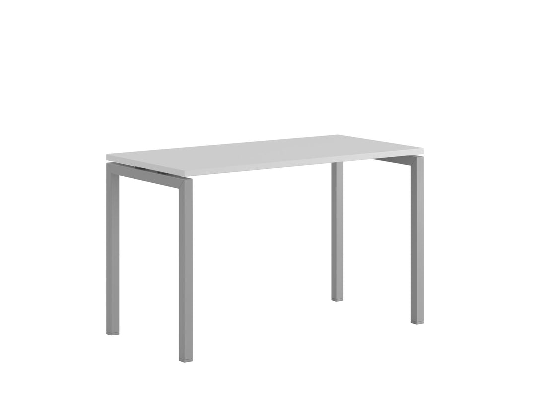 Produktbillede af Luna U Bord 120x60cm Hvid-grå på tilbud