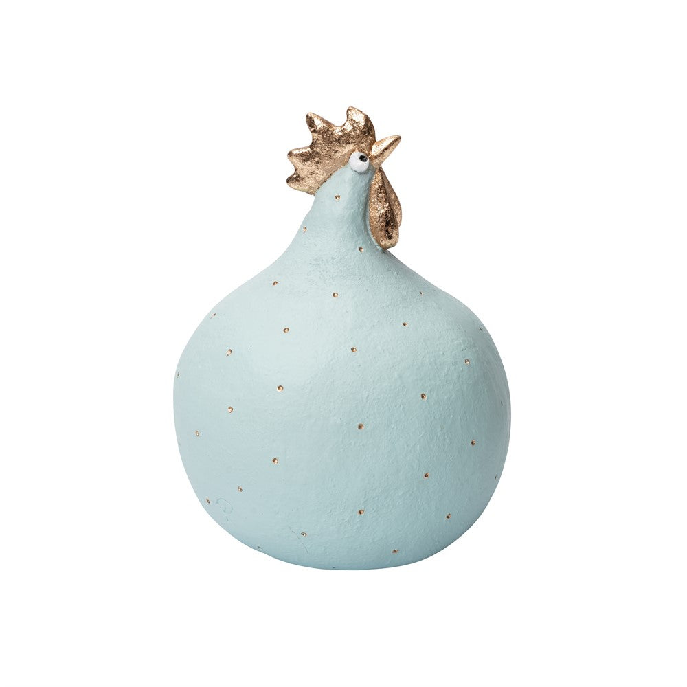 Produktbillede af Nääsgränsgården Høne Jade/gold H13cm i premium kvalitet