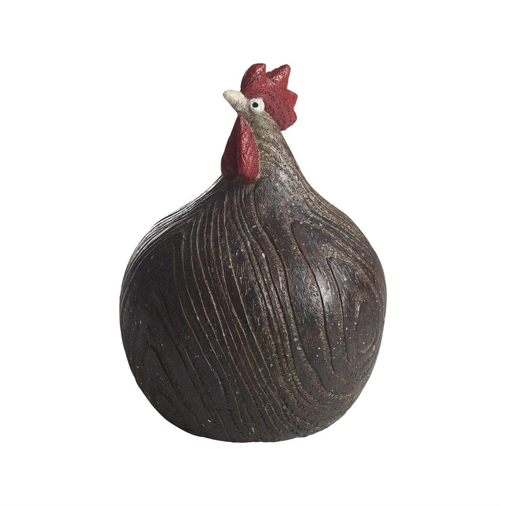 Produktbillede af Nääsgränsgården Høne Woodie dark H.13cm i premium kvalitet