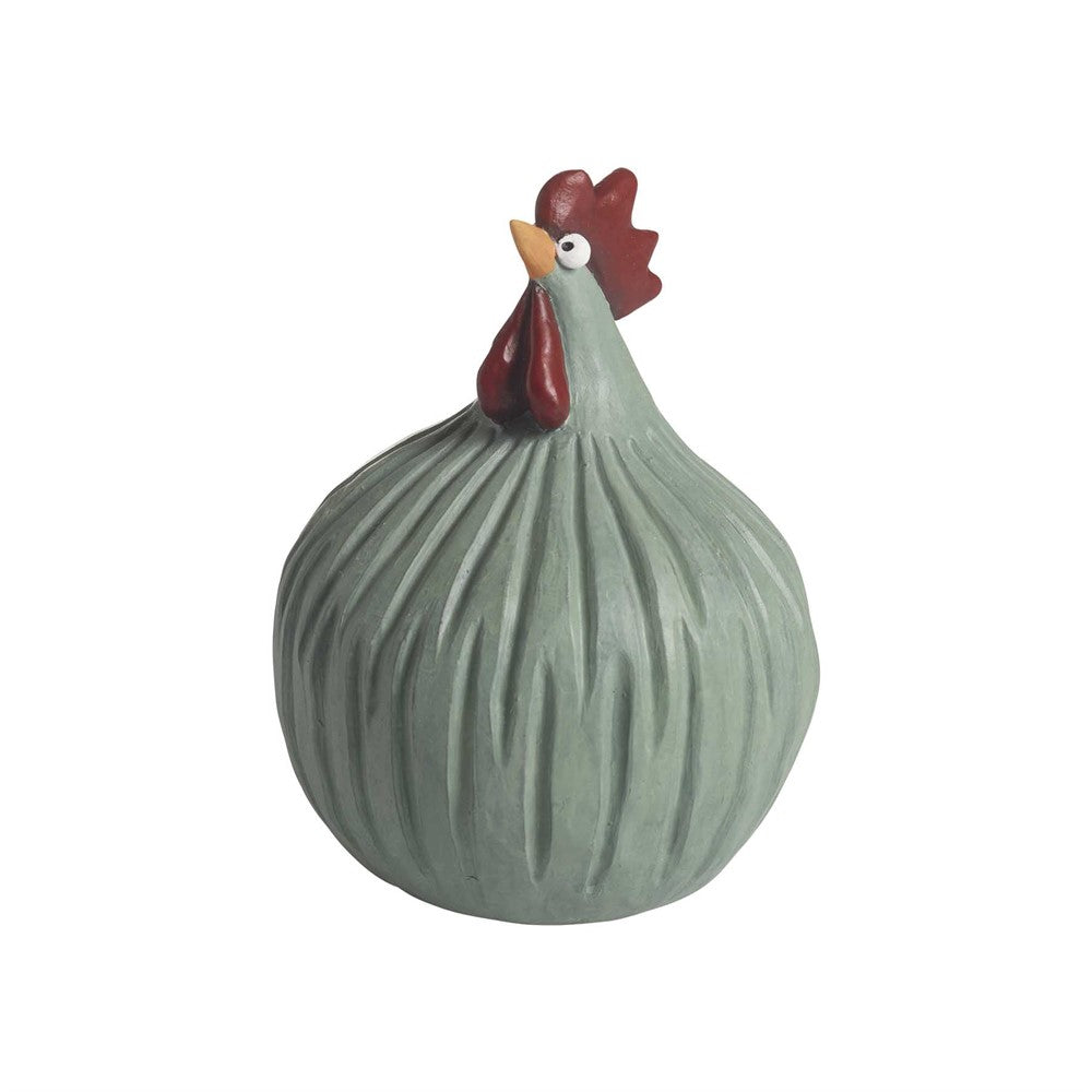 Produktbillede af Nääsgränsgården Høne Retro grøn H.12,5cm i premium kvalitet