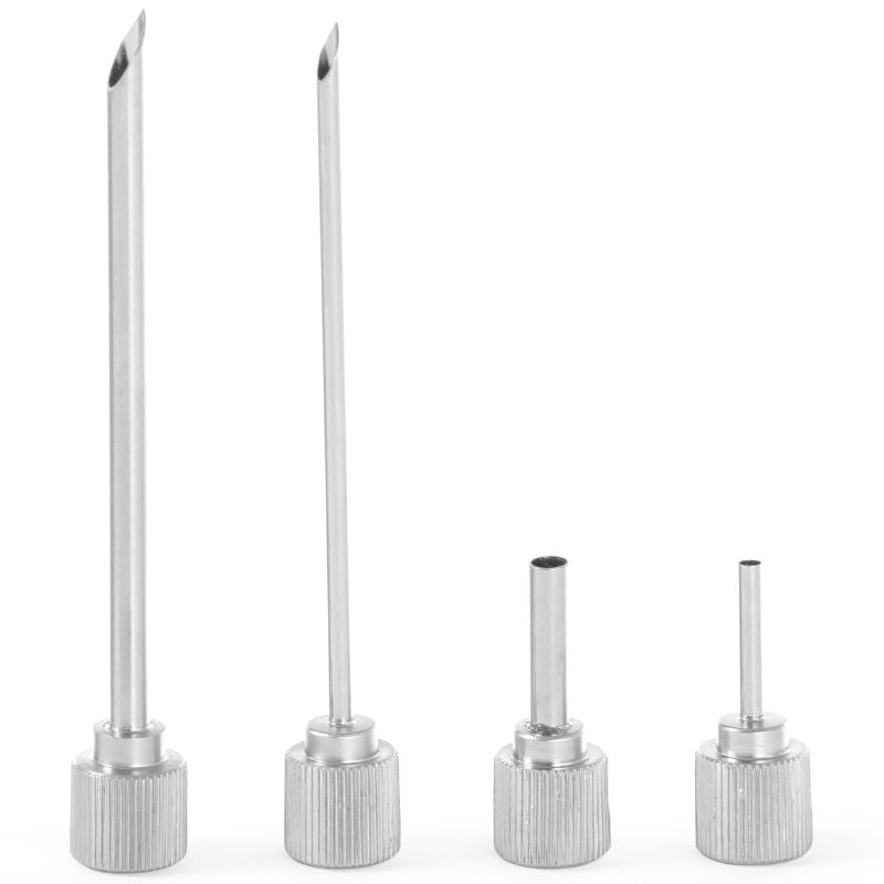 Produktbillede af Sprøjtetyller Og Dekorationstip Rustfrit Stål 4 Stk. Assorteret på tilbud – premium kvalitet og detaljer