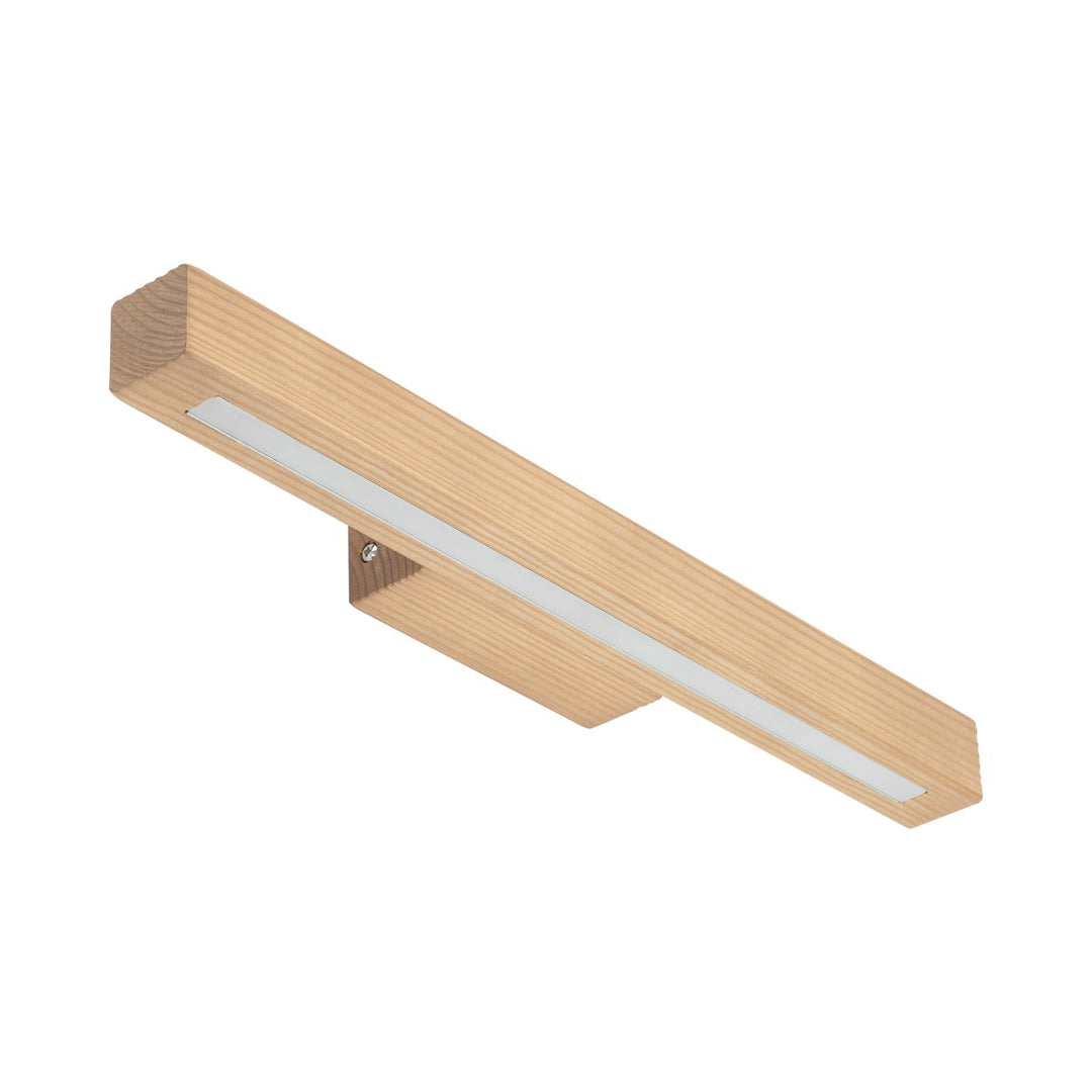 TK Teo LED loftlampe antik træ og sort metal