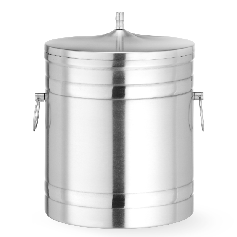 Produktbillede af Isspand Dobbeltvægget 5 l Rustfrit Stål 200x230 Mm på tilbud – premium kvalitet og detaljer