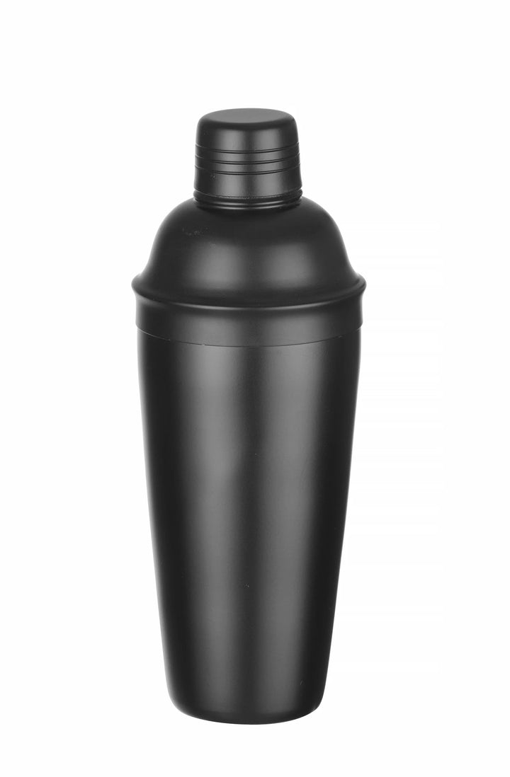 Cobbler Shaker 3-delt 0,75 l Rustfrit Stål Sort