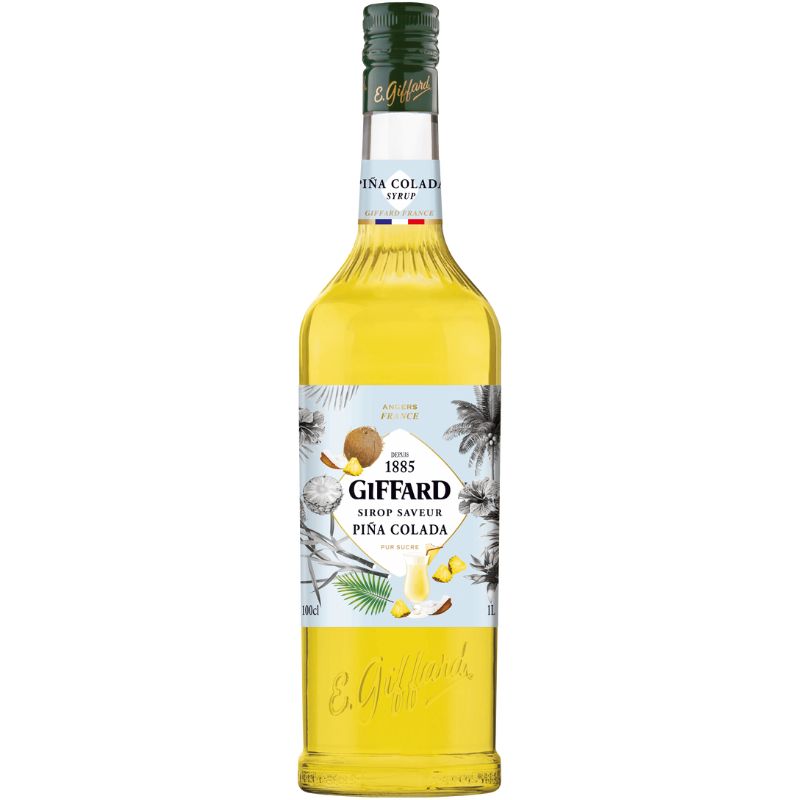 Produktbillede af Giffard Syrup Pina Colada 1 Ltr på tilbud i premium kvalitet