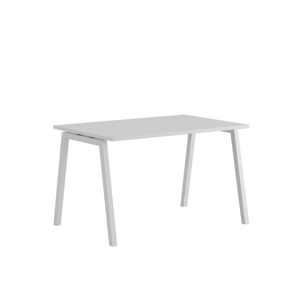 Produktbillede af Luna A Bord 120x80cm Hvid-hvid på tilbud