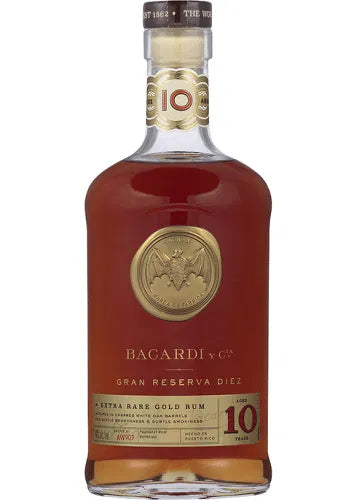 Bacardi 10 Yo Gran Reserva Diez Fl 70