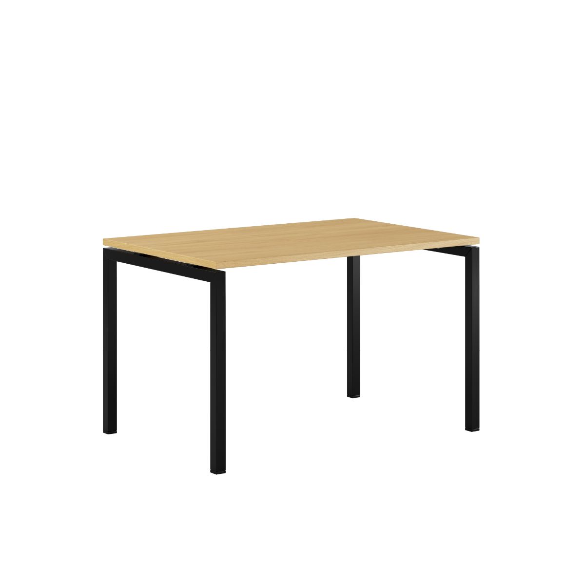 Produktbillede af Luna U Bord 120x80cm Eg-sort på tilbud