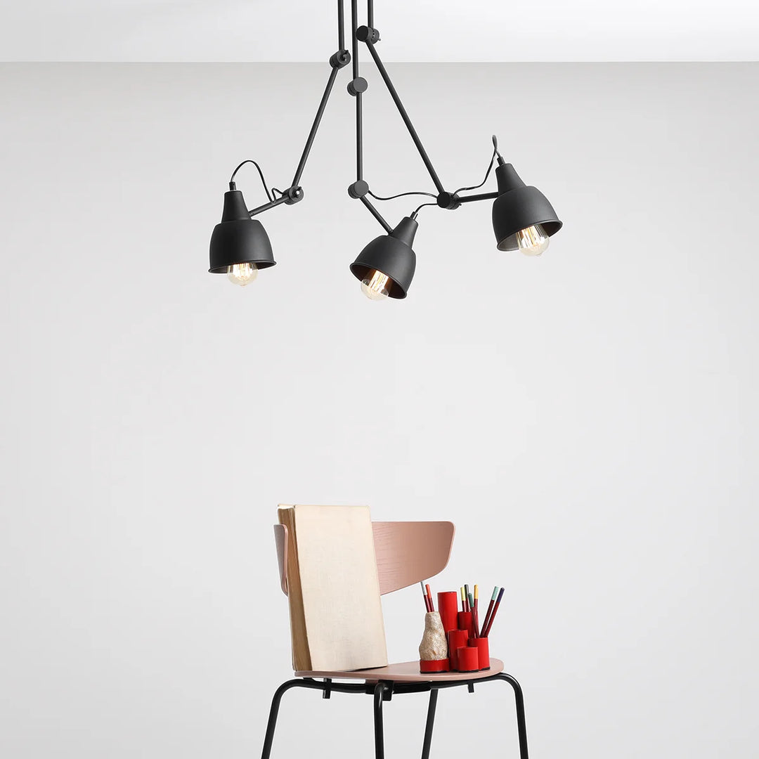 Produktbillede af Verdi Plafond lampe i sort metal på tilbud i høj kvalitet