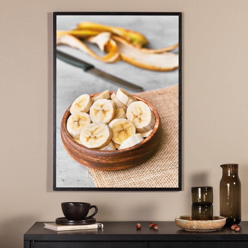 Produktbillede af Banana Vælg mellem fire plakat størrelser 21 x 30 cm. på tilbud i høj kvalitet