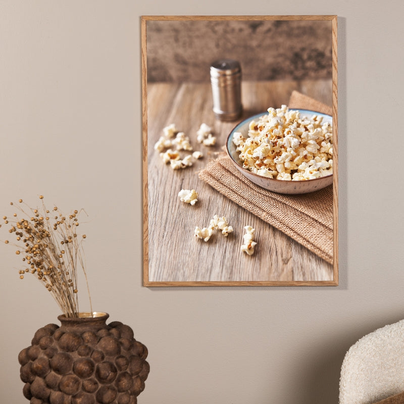 Produktbillede af Popcorn Vælg mellem fire plakat størrelser 50 x 70 cm. på tilbud i høj kvalitet